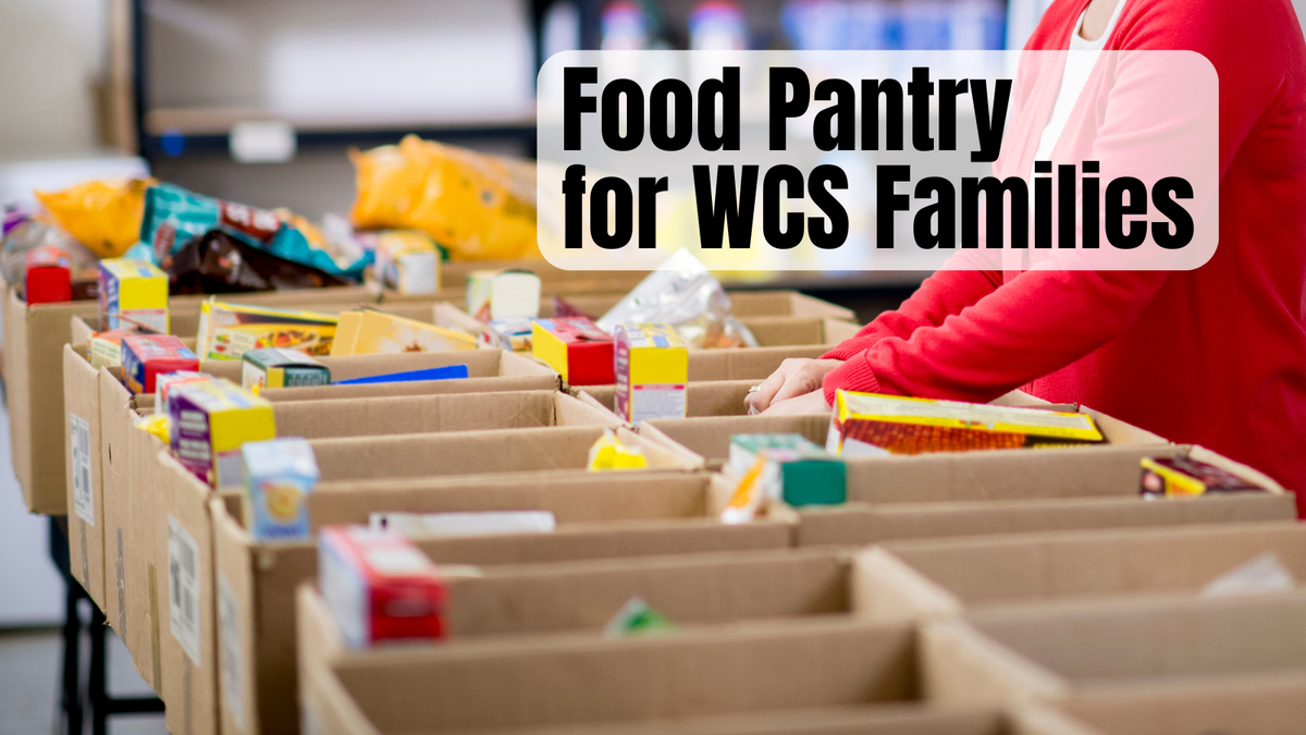 Boxed groceries - Food Pantry for WCS Families